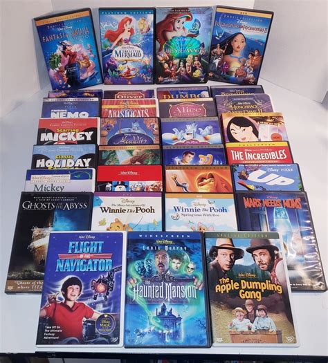 Lot Of Disney Movies