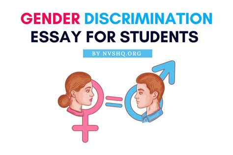 Gender Discrimination Essay for Students and Children