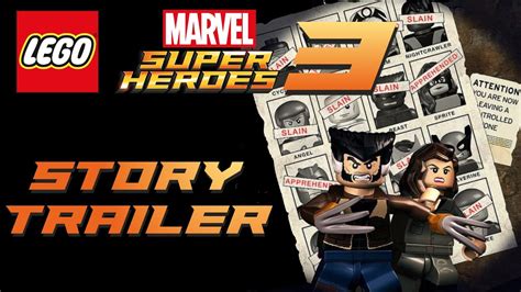 LEGO Marvel Super Heroes 3 - Story Trailer - YouTube