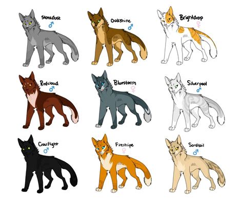 Warrior cats characters | Warriors Amino