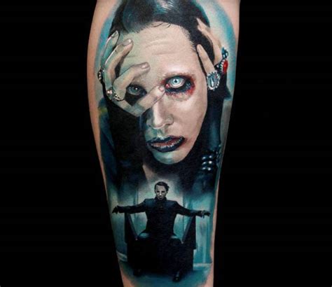 Share more than 55 marilyn manson tattoos best - in.cdgdbentre