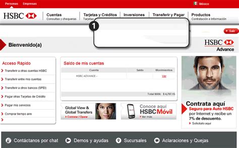 Cuenta CLABE - HSBC México