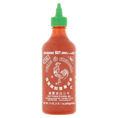 HUY FONG Sriracha 12/17 oz – Pacific Commerce