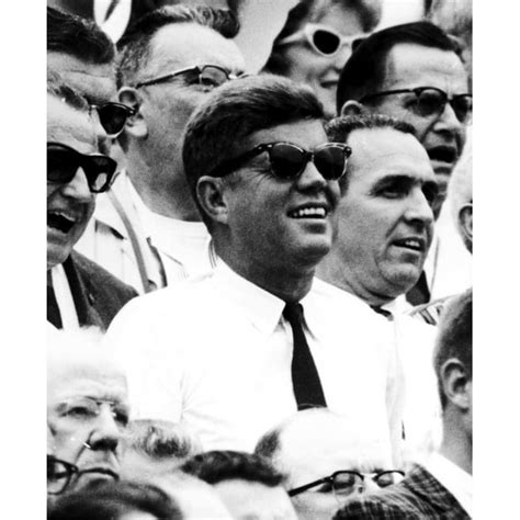 John F Kennedy smiling in sunglasses Photo Print (24 x 30) - Walmart ...