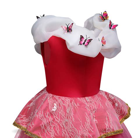 Kid Girl Lovely Princess Sleeveless Embroidered Butterfly Dress