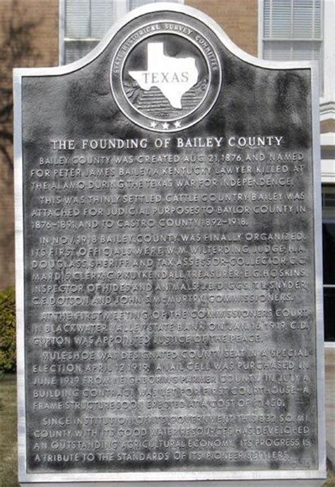 Bailey County Courthouse, Muleshoe, Texas.