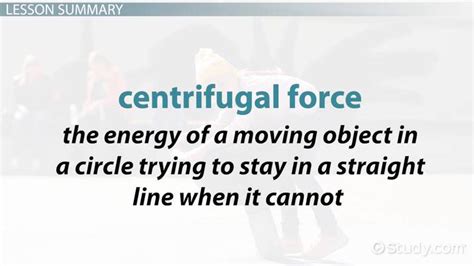 Centrifugal Force Lesson for Kids - Lesson | Study.com