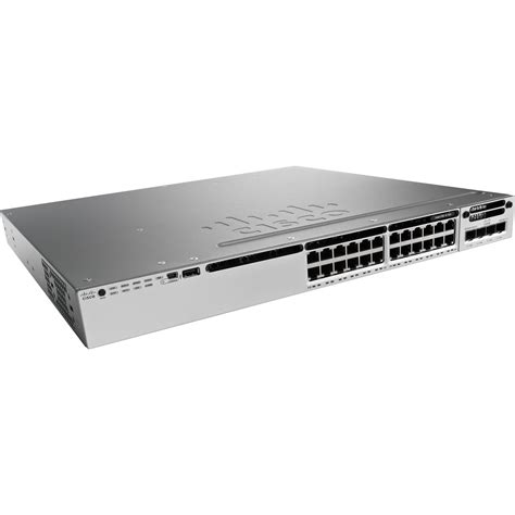 Cisco Catalyst 3850 Stackable 24-Port 10/100/1000 WS-C3850-24P-L