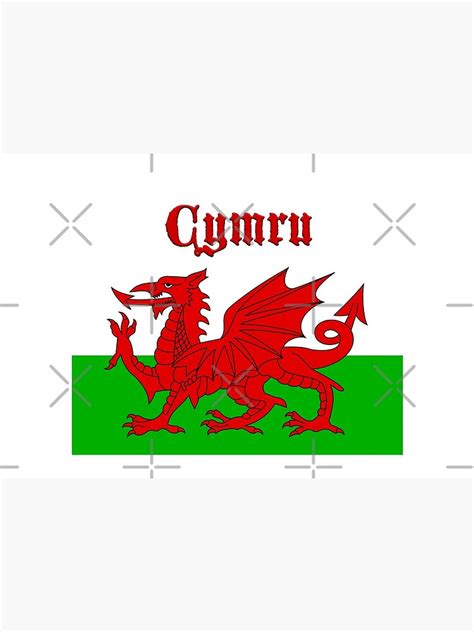 "Wales Cymru Flag Baner - High Quality Image" Mask by Picturestation ...