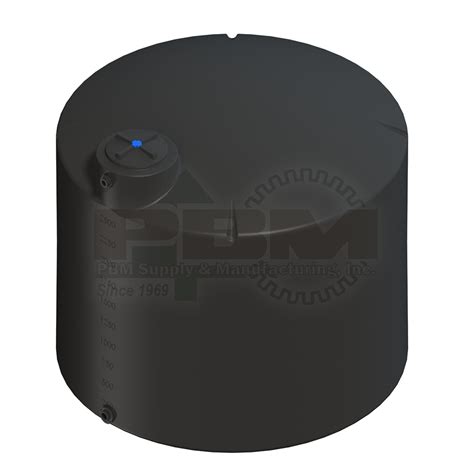 3000 gallon water storage tank - black - 42042