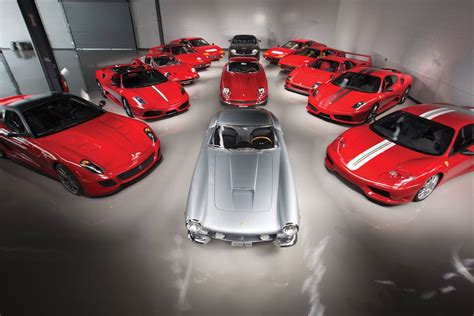 Ferrari Owner Auctioning Off His Ferrari Collection Of 13 Cars