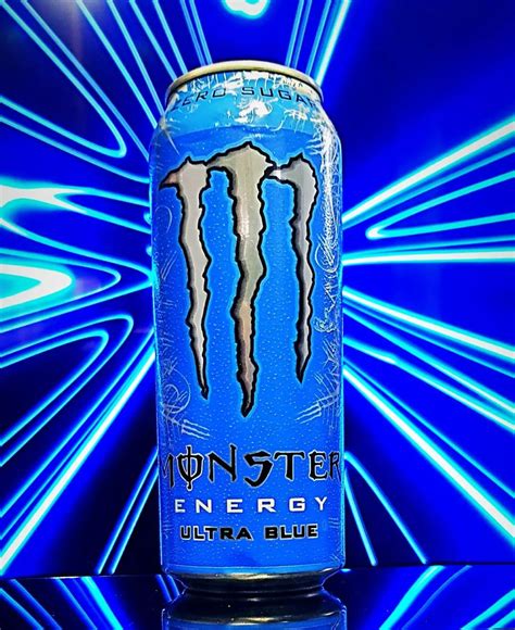 Blue Monster Energy Drink Logo