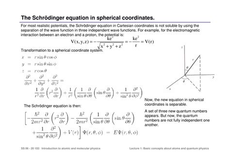 Schrodinger Wave Equation For Hydrogen Atom Pdf - Tessshebaylo