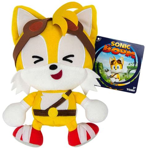 Sonic The Hedgehog Sonic Boom Emoji Tails 8 Plush Cute TOMY - ToyWiz