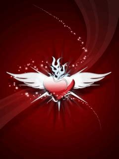 Flying heart GIF - Download & Share on PHONEKY