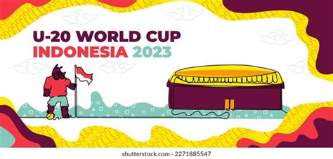 2023 Indonesia U20 World Cup Web Stock Vector (Royalty Free) 2271885547 ...