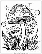 51 Mushroom Coloring Pages Free Printable  Our Mindful Life sketch template