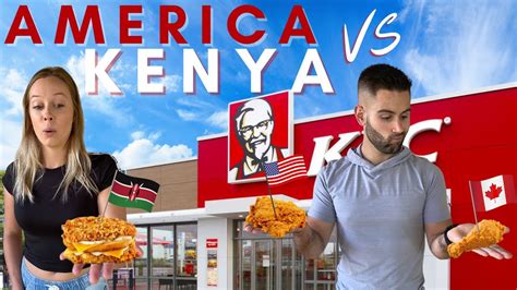 North America VS Kenya 🇺🇸🇨🇦🇰🇪/ Which Country has the BEST KFC / Kentucky Fried Chicken ...