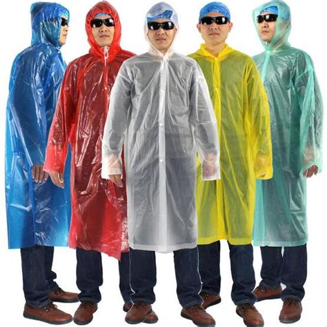 3PCS EMERGENCY RAIN PONCHO WITH HOOD - ONE SIZE FITS ALL – Snappy Stuffs