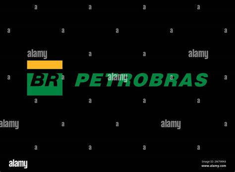 Petrobras, Logo, Black background Stock Photo - Alamy