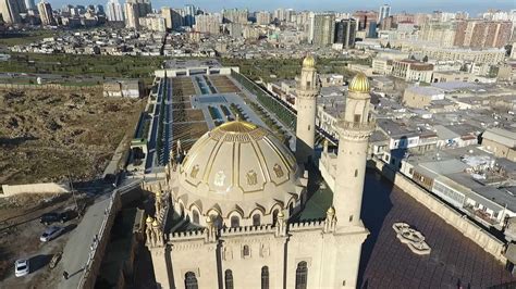 aerial view of the city of the capital of azerbaijan 34827286 Stock ...