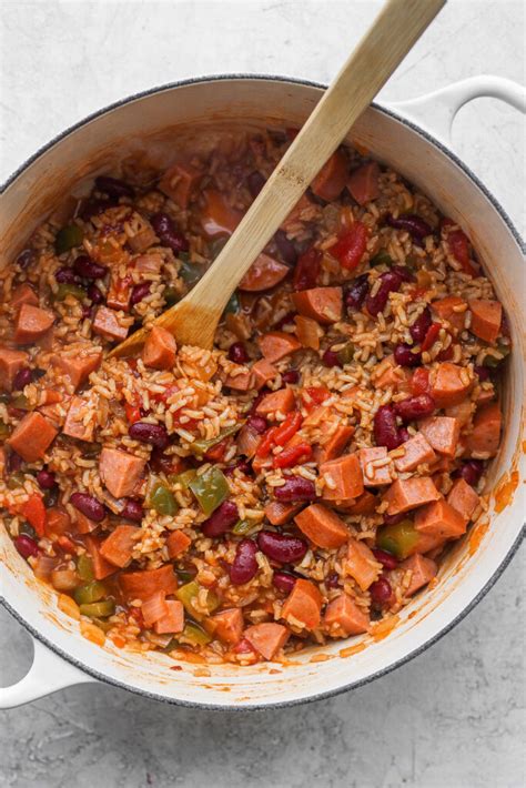 Easy Red Beans and Rice (w/ brown rice!) - Fit Foodie Finds