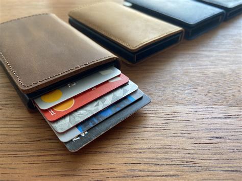 Pop Up Wallets - Leather Card & Cash Wallet - Personalised