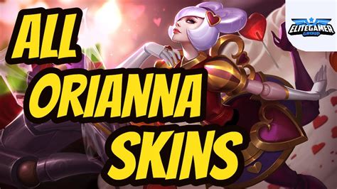 All Orianna Skins Spotlight League of Legends Skin Review - YouTube