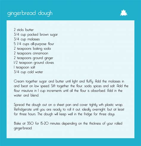 √ Recipe For Gingerbread House Dough