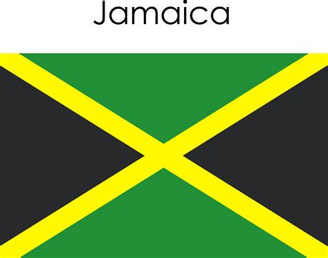 national flag icon jamaica 6367273 Vector Art at Vecteezy