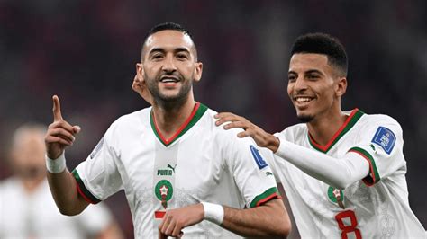 Ziyech And En-Nesyri's Early Goal Sends Morocco To Round 16