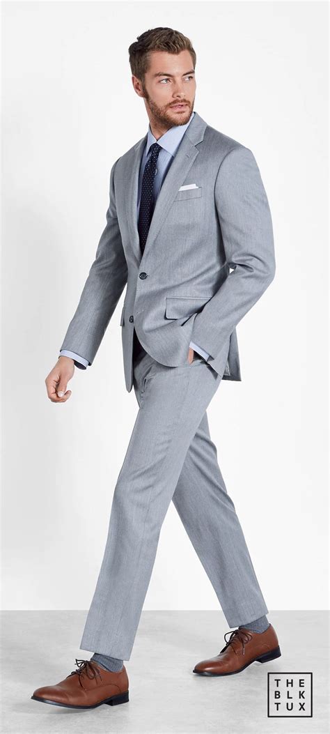 the black tux 2017 online tuxedo rental service the light grey suit ...