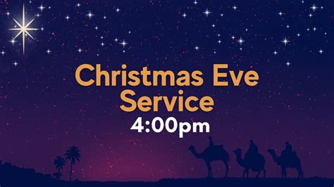 Christmas Eve Service — The Community Church