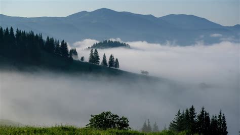 Foggy Sunrise Overlook image - Free stock photo - Public Domain photo - CC0 Images