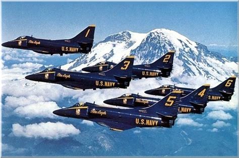 The A-4 "Scooters" flown by the Blue Angels | Us navy blue angels, Blue angels, Fighter jets