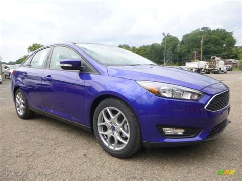 2015 Performance Blue Ford Focus SE Sedan #106265293 Photo #11 | GTCarLot.com - Car Color Galleries