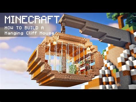 Minecraft: How To Build a Hanging House Minecraft Map