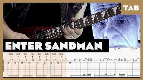 Metallica - Enter Sandman - Guitar Tab | Lesson | Cover | Tutorial ...