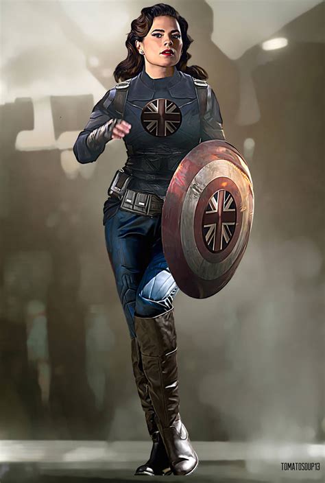 Hayley Atwell - Captain Carter - What If? by wolverine103197 on DeviantArt