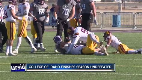 College of Idaho Yotes finish regular season undefeated