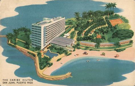 The Caribe Hilton San Juan, PR Puerto Rico Postcard