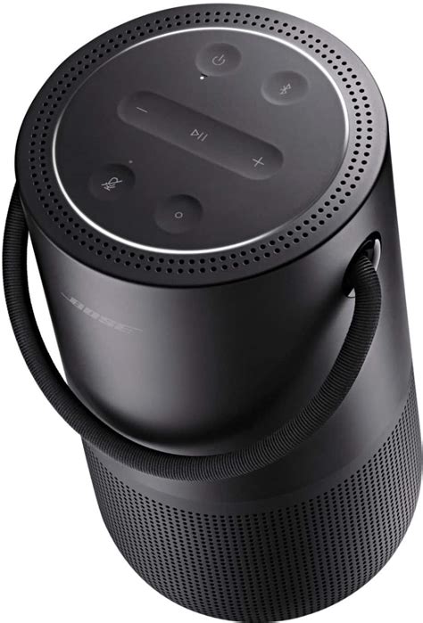 Bose Portable Smart Speaker with built-in WiFi, Bluetooth, Google Assistant and Alexa Voice ...