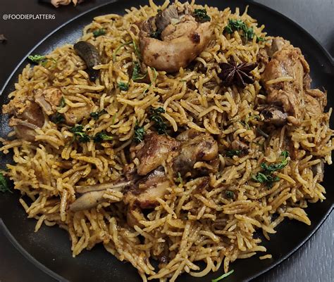 Pressure Cooker Chicken Pulao Recipe - Foodie Platter - Recipe world