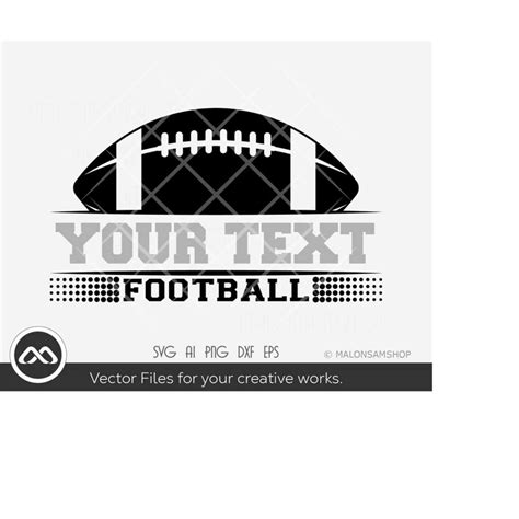 Football SVG, Custom Name - football player svg, football mo - Inspire Uplift