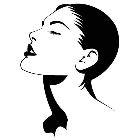 Female Face Outline | Free download on ClipArtMag