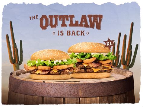 NEWS: Burger King Outlaw & Outlaw XL Burgers - frugal feeds nz