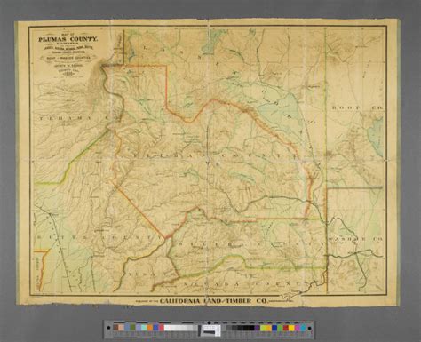 Plumas County Map