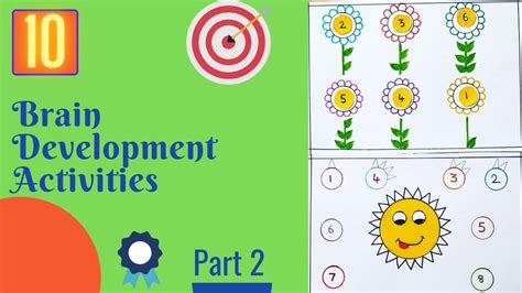 Part#2 | 10 Brain development activities for 3 to 6 years | Improve Concentration & Observation ...