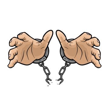 Broken Handcuffs Freedom Illustration, Broken Handcuffs, Freedom ...