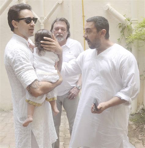 Aamir Khan celebrates Eid with Imran Khan’s adorable daughter Imara ...